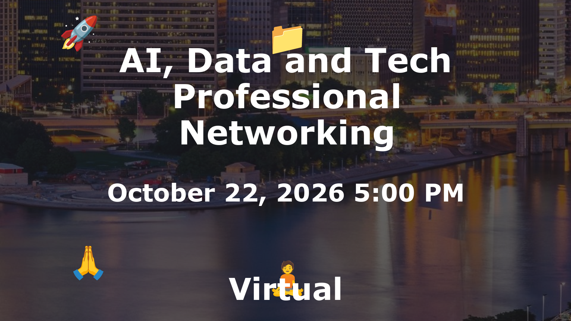 AI, Data and Tech Professional Networking event image